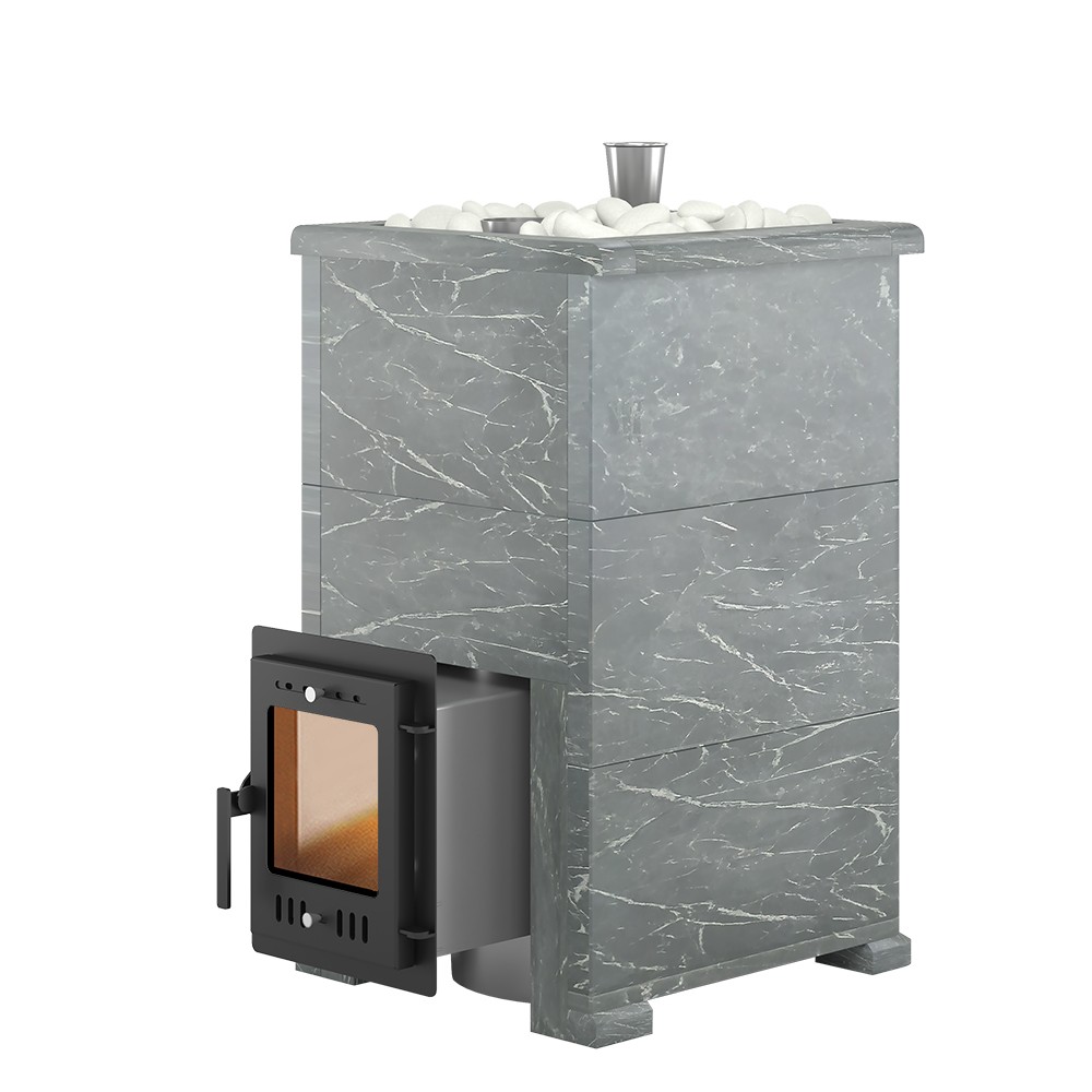 Печь для бани Эверест Steam Master 24 INOX Талькохлорит S-40