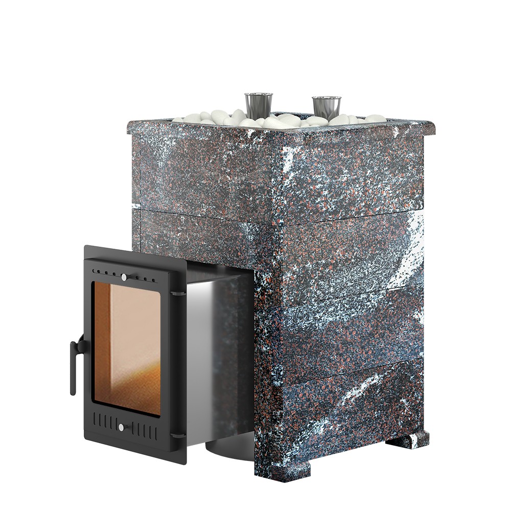 Печь для бани Эверест Steam Master 30 INOX Амфиболит S-40