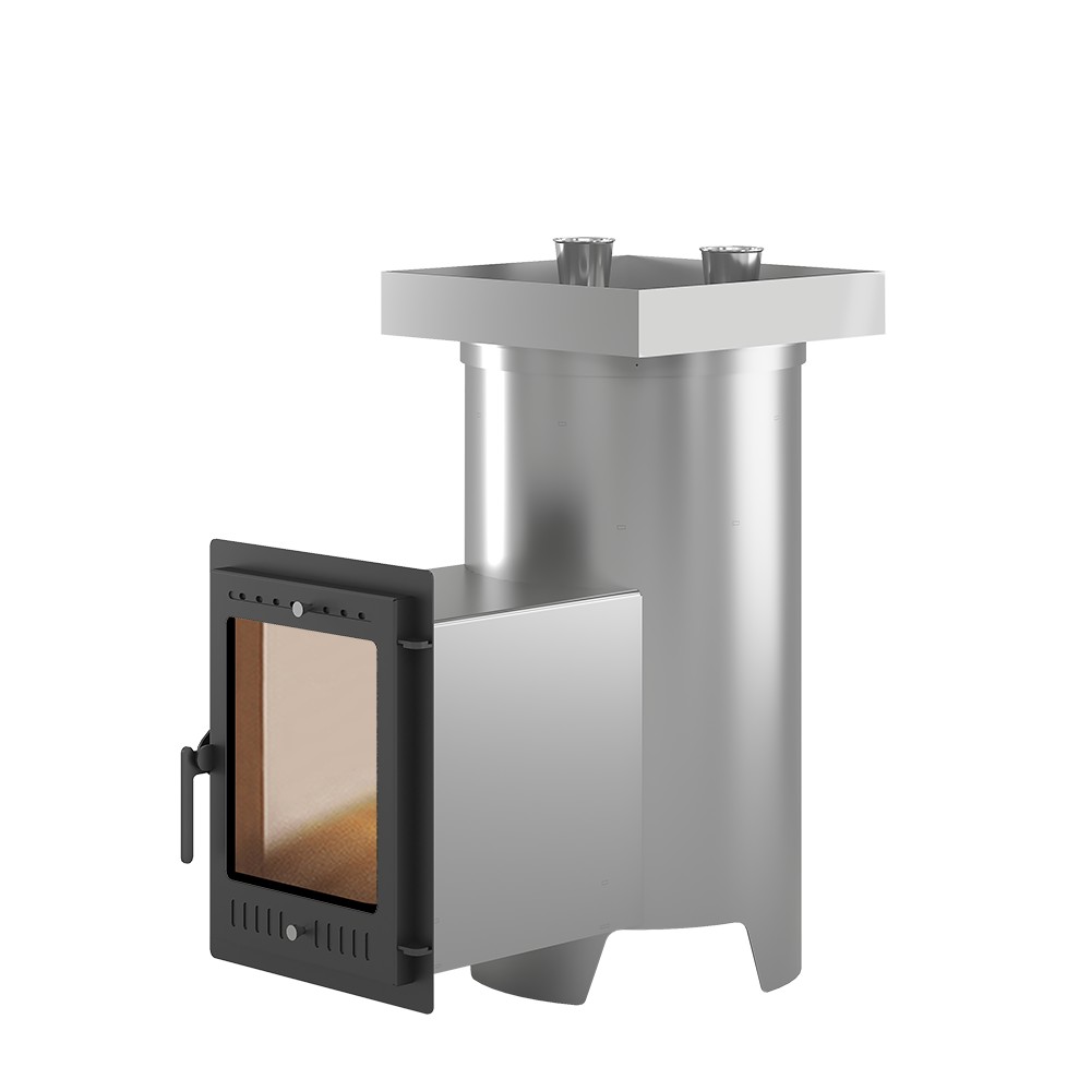 Печь для бани Эверест Steam Master 44 INOX (320M) (под обкладку)