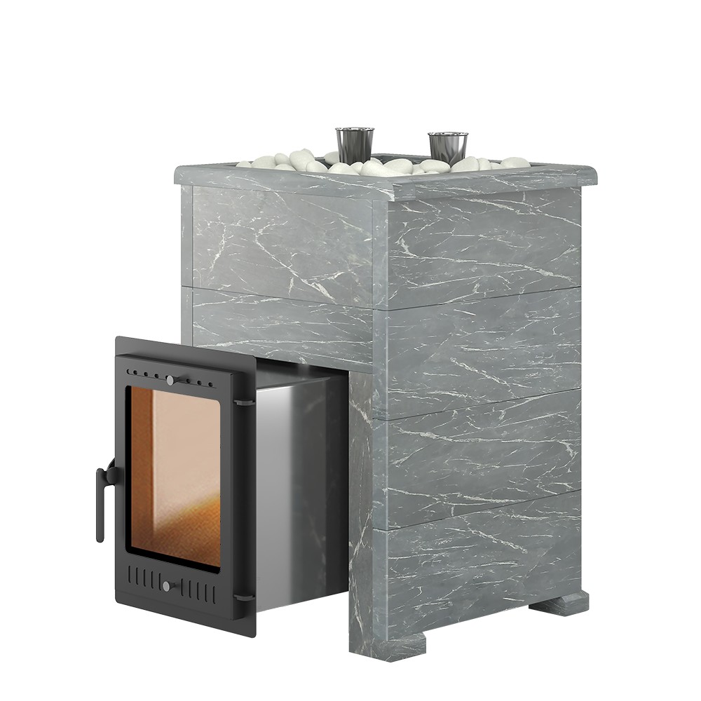 Печь для бани Эверест Steam Master 30 INOX Талькохлорит S-40